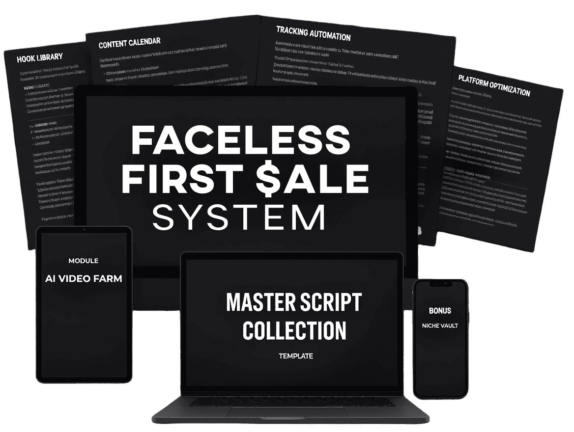 Faceless First Sale System Bundle